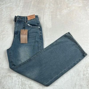 NWT Between Us Blue Flare Wide Leg Jeans Classic Style - Picture 1 of 9
