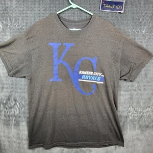Camisa de manga corta Kansas City Royals MLB para hombre XL gris mercancía genuina - Imagen 1 de 4