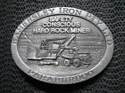 Hamersley Iron Ptty Ltd Paraburdoo Hard Rock Miner Belt Buckle! Vintage! Rare!
