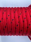 Dyneema  Superspeed rope 40 metres x 8mm Red/Black in colour new and unused