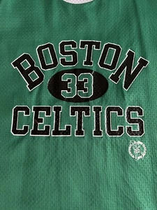#33 Larry Bird | Boston Celtics | 1990’s Champion Basketball Jersey 100% Nylon - Picture 1 of 10