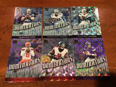 2019 DONRUSS YOU PICK DOMINATORS INSERTS ELLIOTT MAYFIELD MAHOMES BRADY - Image 1 of 4