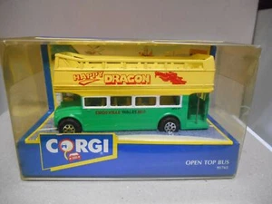 ROUTEMASTER AUTOBUS OPEN TOP CROSVILLE WALES 1:64/L 12cm  CORGI 91765 - Imagen 1 de 5