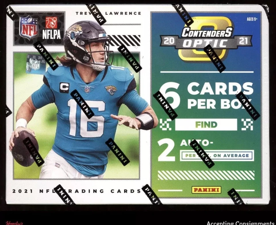 2021 Panini Contenders Optic FOOTBALL Hobby Box Factory Sealed - Image 1 of 1