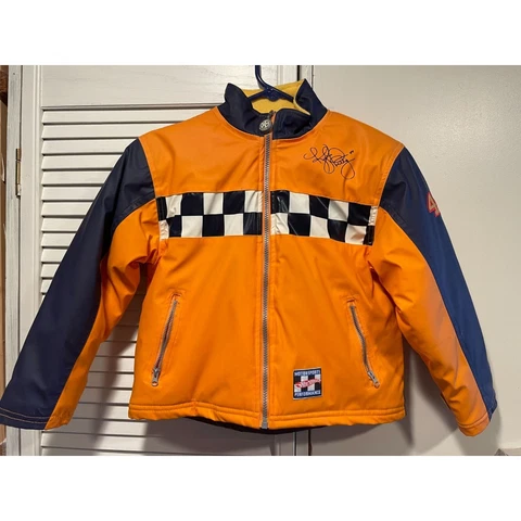 Mattel Hot Wheels Nascar Kyle Petty Racing Jacket  Boys Size 7 NWT Rare Vintage Cover