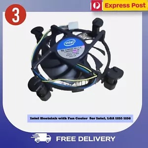 3 X Intel Heatsink with Fan Cooler for Intel, LGA 1155 1156 - Picture 1 of 3