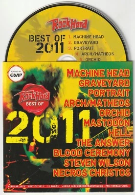 ✪ ROCK HARD Best Of 2011 METAL-MAGAZIN BEILAGE CD-SAMPLER NEUW. TOP NM-VG+ - Bild 1 von 3
