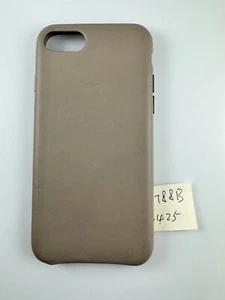 Original Genuine Apple Leather Case for iPhone 7 8 2nd 3rd Generation SE Taupe - Photo 1 sur 13