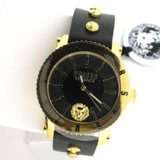 Versus by Versace  S31070016 Madison Stainless Steel Bracelet Leather Watch