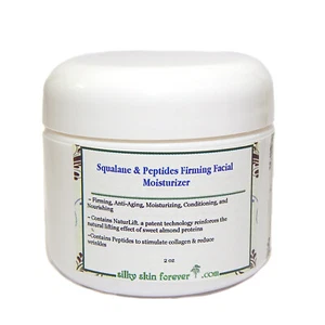 Squalan & Peptide straffende Gesichtscreme Sheabutter Ziegenmilch Anti-Aging Falten - Bild 1 von 1