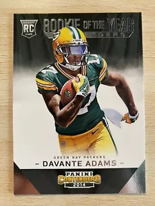 2014 Panini Contenders - Rookie of the Year Contenders #ROY-10 Davante Adams RC - Picture 1 of 2