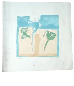 Leo Borghi Lithographie Lithography Ohne Titel Untitled Signiert Signed - Bild 1 von 6