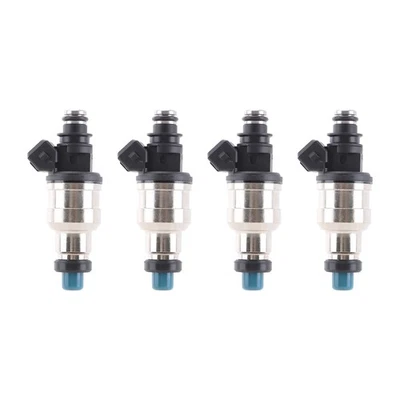 4 PCS 750cc Fuel Injectors for 92-96 Honda B16 B18 B20 D16 D18 F22 H22 H22A VTEC Foto 1 de 4