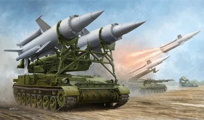 TRUMPETER KIT Trumpeter 1/35 09523 SOVIET 2K11A TEL WITH 9M8M MISSILE KRUG-A SA-4 GANEF