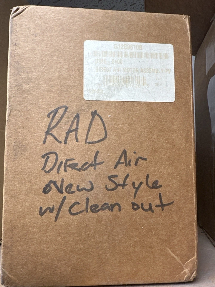 NEW OEM Riccar Vacuum Motor – D386-2400 – Radiance / Brilliance / R30 – New Old  - Image 1 of 1