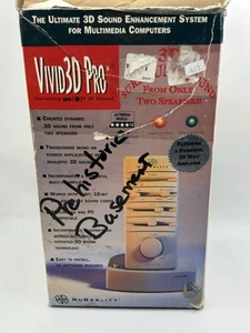 NuReality Vivid 3d Pro sistema di potenziamento del suono surround per PC computer - Foto 1 di 12