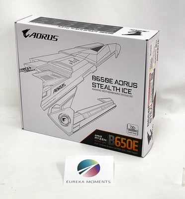 Gigabyte B650E Aorus Stealth Ice AM5 DDR5 ATXX AMD Ryzen Motherboard NEW Japan - Image 1 of 4