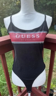 Macacão Guess Bodysuit FOFO Snap Virilha Logo Spellout Moda Streetwear Tamanho G - Imagem 1 de 4