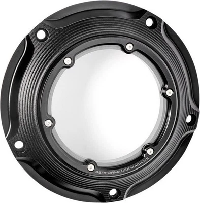 Performance Machine Vision Derby Cover - Black Ops Motorcycle 0177-2083M-SMB - Image 1 of 4