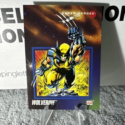 De colección 1992 Impel Marvel Universe Serie 3 #38 Wolverine Foto 1 de 4