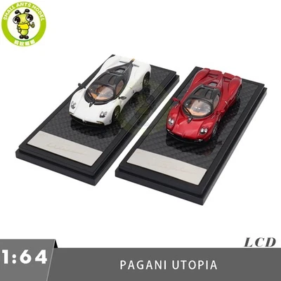 1/64 LCD Pagani Utopia Racing Car Diecast Model Car Foto 1 de 2