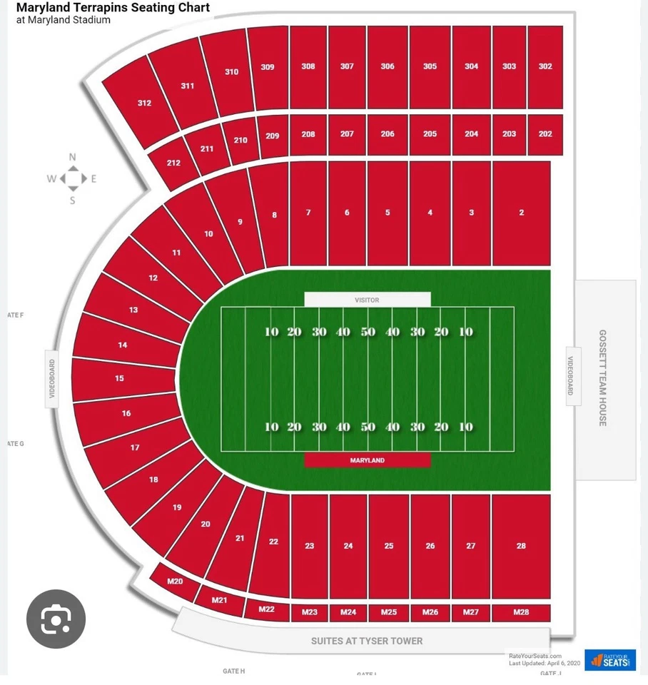 Boletos de fútbol americano Maryland Terrapins V Michigan Wolverines Foto 1 de 1
