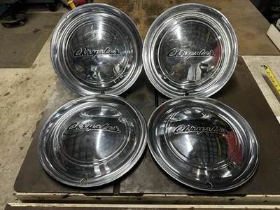 Tapacubos Chrysler Mopar 1949 a 1952 15 pulgadas Foto 1 de 4