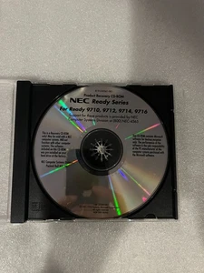 NEC Ready Series for Ready 9710, 9712, 9714, 9716 Product  Recovery CD-ROM - Picture 1 of 2