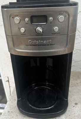 Cuisinart Coffee Maker 12 Cup DGB-900BC Grind-and-Brew PARTS ONLY - Image 1 of 4