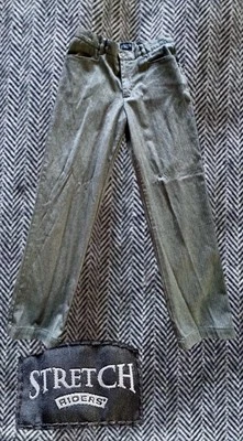 Pantalones Western Chevron Mujer Vaquera Talla 6P Elastizados Jinetes Pantalones Espiga Foto 1 de 4