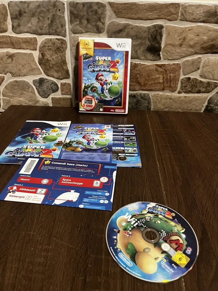 Super Mario Galaxy 2, Nintendo Wii COMPLETO - PAL- ITA - Immagine 1 di 4