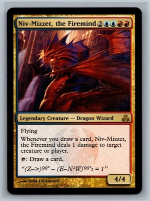 Magic The Gathering Guildpact Niv-Mizzet, the Firemind #123/165 MTG TCG CCG - Image 1 of 2
