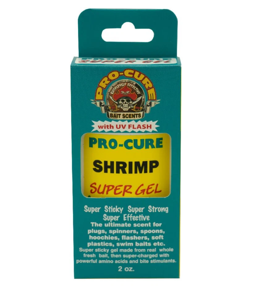 Pro Cure G2-smp Shrimp Super GEL 2 Ounce Fish Bait Scent