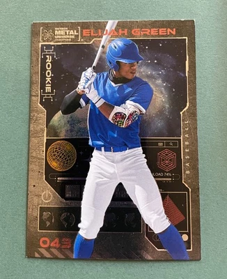 2023 Skybox Metal Universe Champions Elijah Green #043 Rookie RC - Image 1 of 2