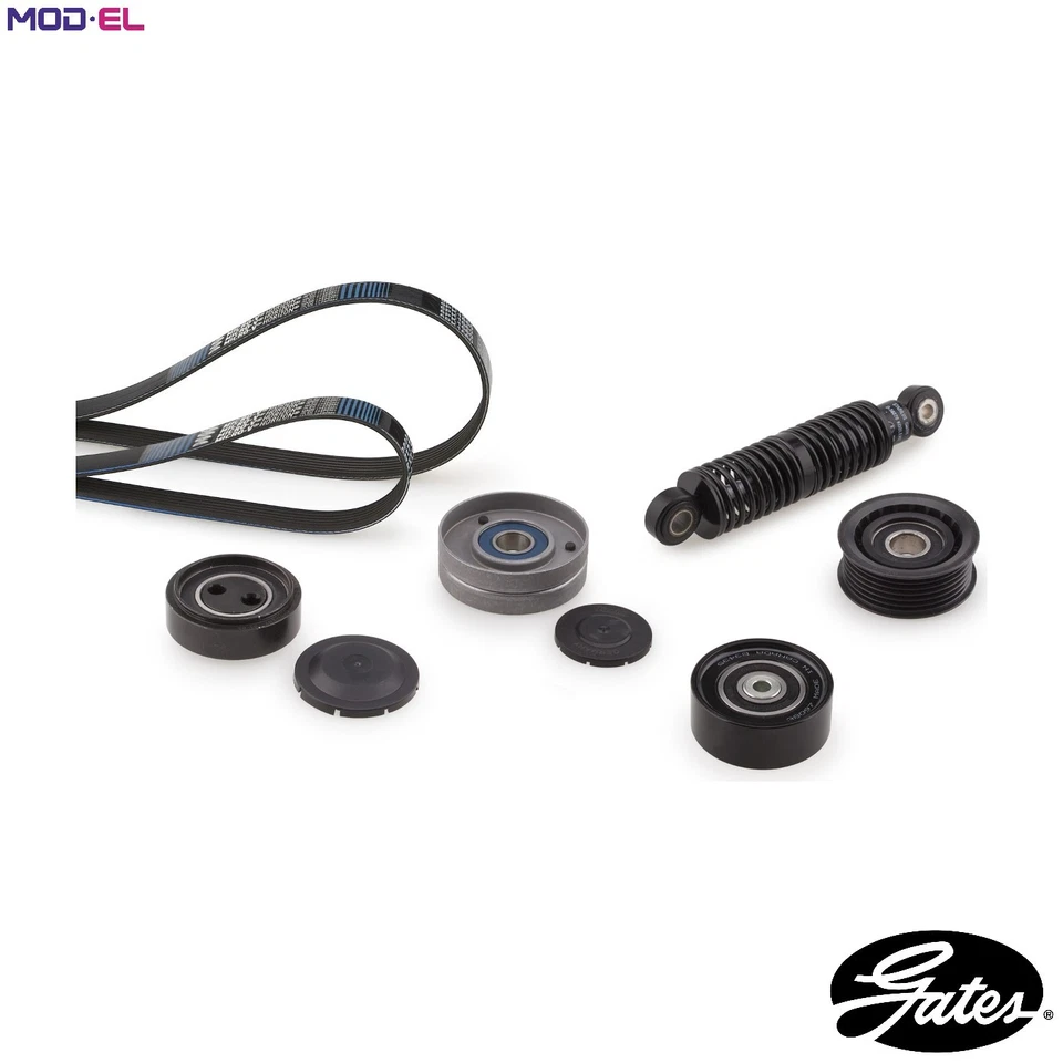 VRIBBED BELT SET K126PK2403 FOR SKODA VW AUDI A4/S4 A6/S6 A8/S8 ALLROAD 2.5L A6 - Image 1 of 4