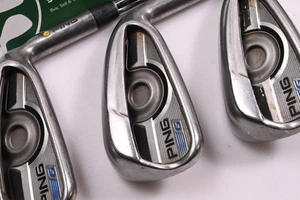 Ping G Series Irons / 4-8i / Yellow Dot / Regular Flex Ping AWT 2.0 Shafts - Picture 1 of 7