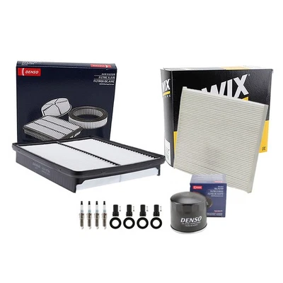 Kit de afinación Denso NGK 4 bujías y botas Kit para Hyundai Sonata 2,4 L L4 4 tracción delantera Foto 1 de 2