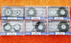 TDK FE 90 IEC I / TYPE 1 Tape Cassette Kassetten Leer - Bild 1 von 3