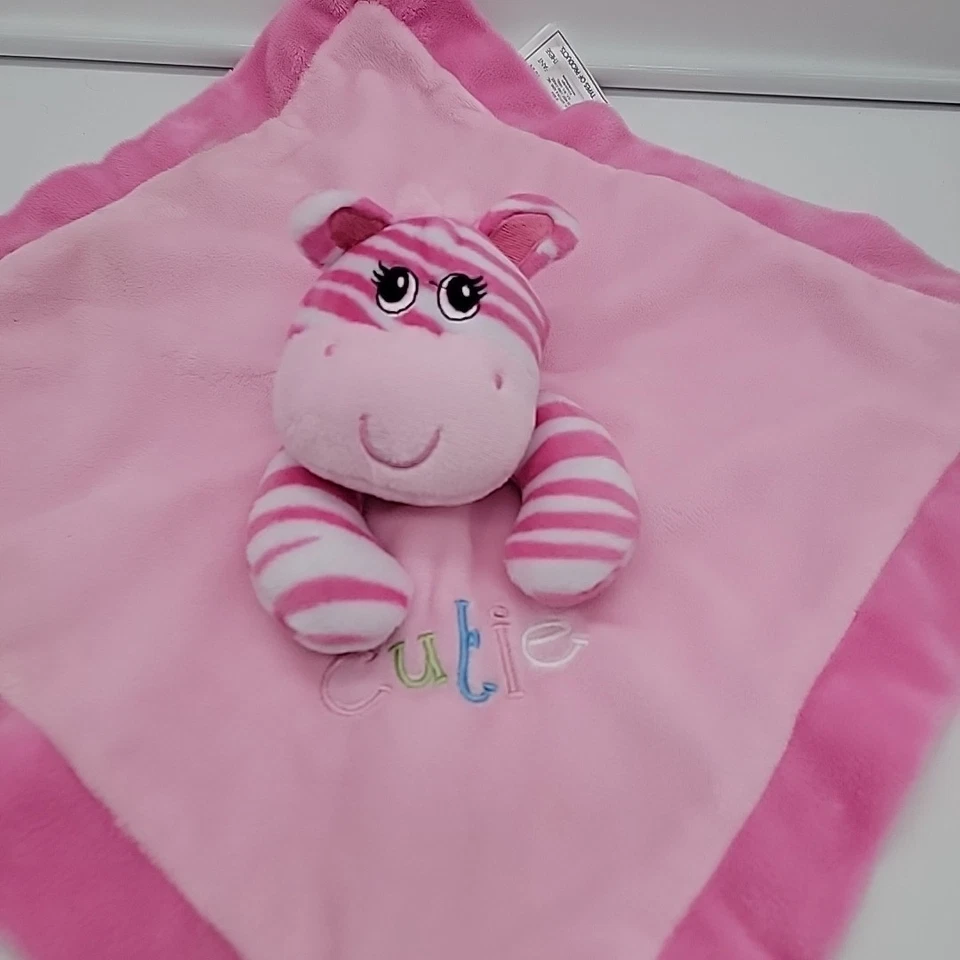 Baby Essentials Jirafa Cutie Lovey Peluche Rosa Bebé Manta de Seguridad Felpa Suave  Foto 1 de 4