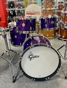 Gretsch EE. UU. Juego de Carcasas Personalizadas en "Perla Marina Púrpura" - 20,10,12,16" - Imagen 1 de 18