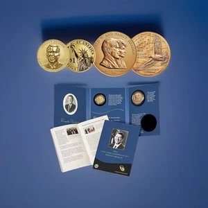 2016-S US Mint $1 Rev. PF & Medal Ronald Reagan Coin & Chronicles Set FREE S&H - Picture 1 of 5