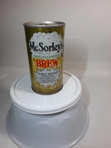 Lata de cerveza sin alcohol McSorley's Near Beer Forrest Brewing NY NY años 70 - Imagen 1 de 7