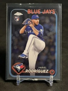 2024 Topps Chrome Update #USC107 Yariel Rodriguez Rookie RC Blue Jays - Bild 1 von 3