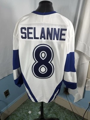 Camiseta Teemu Selanne Anaheim Ducks All Star Game Adulto XL 1999 CCM Foto 1 de 4