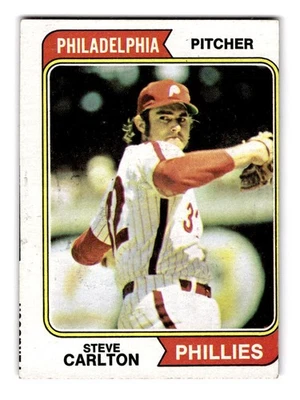 1974 Topps #95 Steve Carlton Philadelphia Phillies - Image 1 of 2