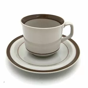 Juego de Platillos Taza Monterrey Marrón Gres Japón Mercancía Servicios - Imagen 1 de 5