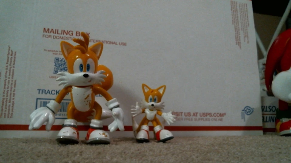 Figura de acción de cuerda Sega Sonic The Hedgehog Tails cola de trabajo Foto 1 de 3
