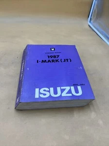 1987 ISUZU I MARK JT WORKSHOP SERVICE REPAIR GUIDE MANUAL - Picture 1 of 8
