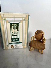 Take A Seat by Raine Longhorn c. 1930 Miniature chair Nib