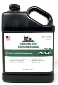 1 gallone compressore d'aria a vite rotante olio sintetico completo PAO46 8000 ore lubrificante - Foto 1 di 3